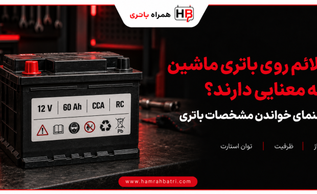 علائم اختصاری باتری ماشین چیست؟